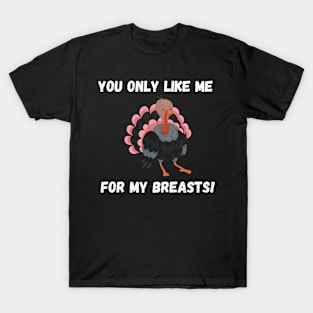 YOU ONLY LIKE ME FOR MY BREASTS T-Shirt